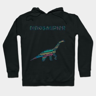 Lesen lernen mit einem Brachiosaurus Dinosaurierer Hoodie